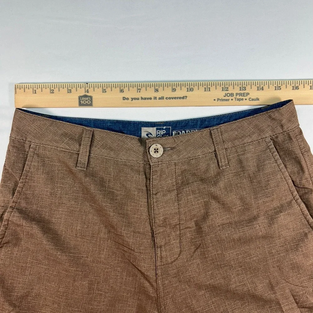 Rip Curl Boardwalk Series Hybrid Shorts Mens 32 Brown Heather Quick Dry Surf